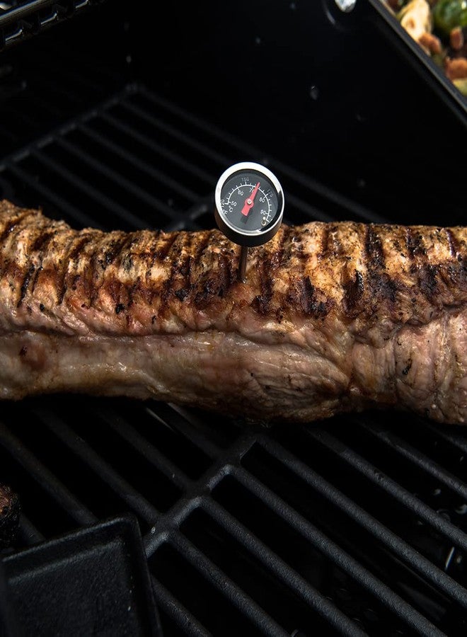Megamaster 4-Pack Stainless Steel Meat Thermometers - 3.3" Analog Instant Read for Steak, Chicken, Turkey - Grill Accessory for BBQ, Grilling, Outdoor Cooking - 530-0029P - Image 2